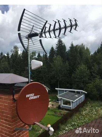 Установка, настройка, ремонт тв антенн