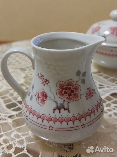 Сервиз чайно-кофейный Inglasur Golditz гдр