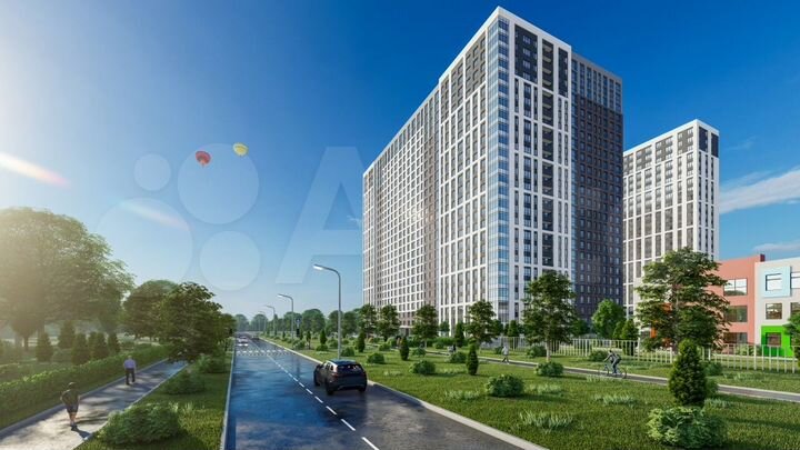 1-к. квартира, 41,5 м², 15/25 эт.