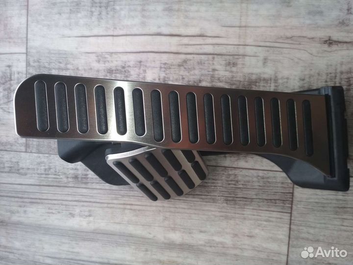 Накладки на педали Skoda Yeti АКПП (хром)