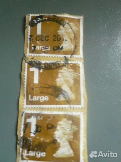 Марки. Почта Англии