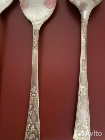 Ложки столовые мельхиор СССР