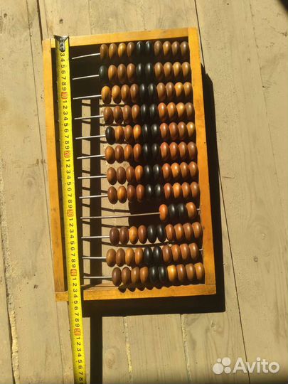 Счеты деревянные