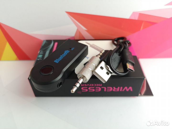 Адаптер Aux Bluetooth Wireless