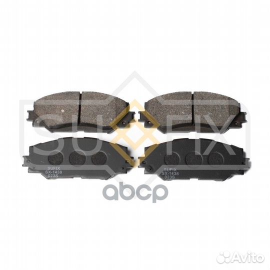 Колодки тормозные дисковые перед прав/лев T