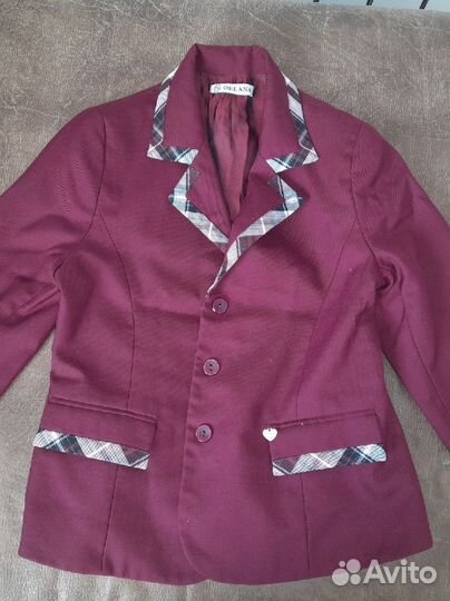 Пиджак для девочки