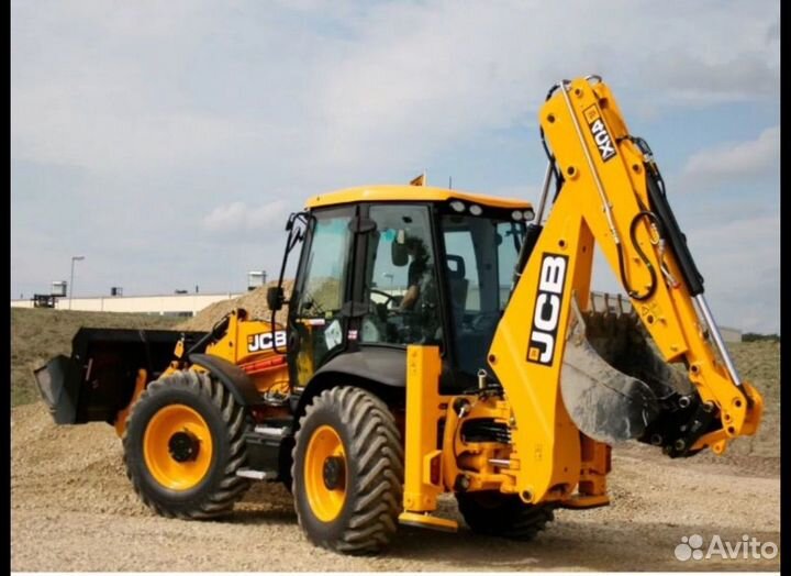 Услуги трактора экскаватора