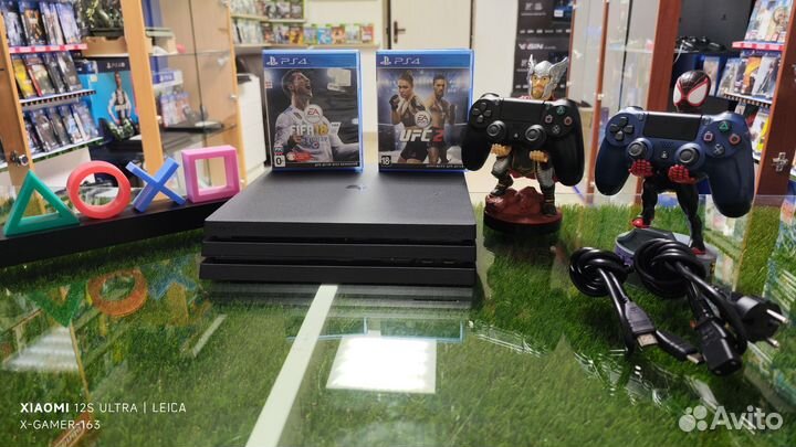 Sony PS4 PRO 1TB 4k(7108) 2 Геймпада/2 Диска
