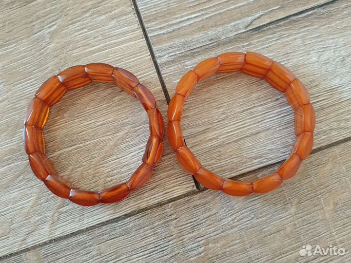 Браслет из янтаря СССР