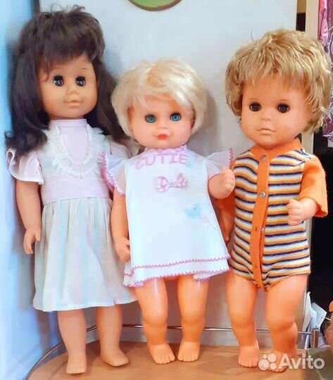 Куклы ГДР, времён СССР