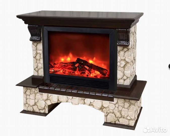 Электрокамин Glenrich Бостон К Карелия 33 Sharm 33