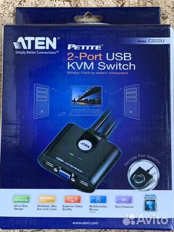 Переключатели KVM: Aten, Edimax, Trendnet