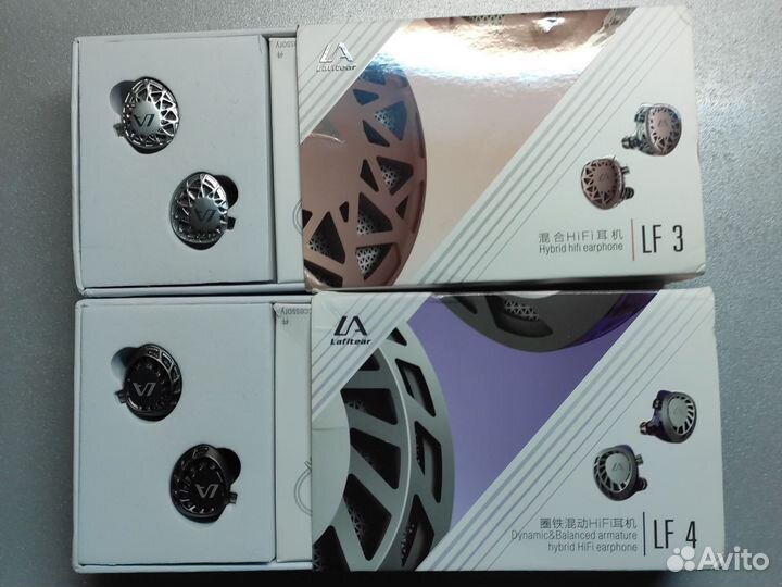 Наушники Lafitear LF3 +гибриды Lafitear LF4