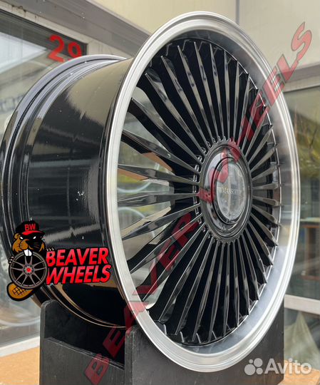 Диски R18 5x112 Mansory Black DD