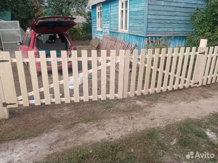 Установка заборов