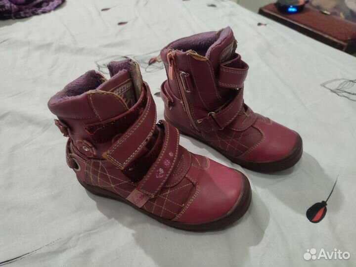 Ботинки для девочки 27 размер