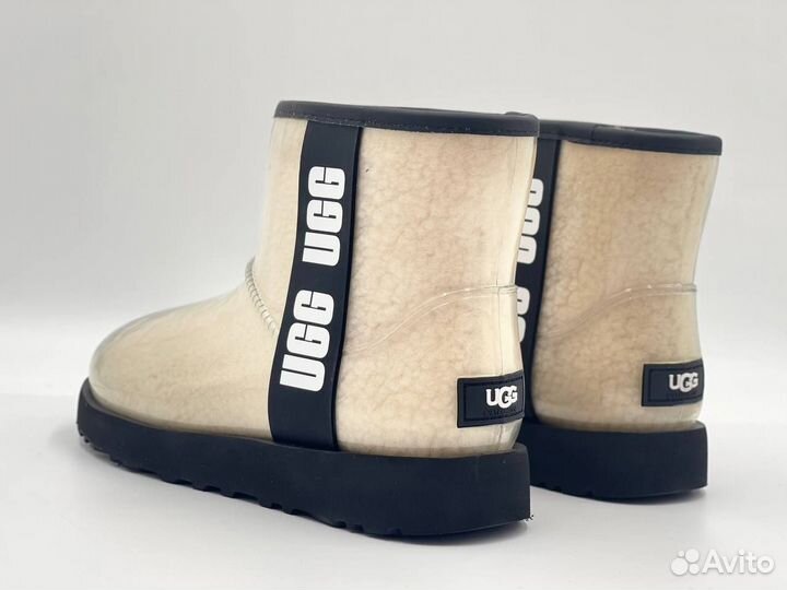 Женские Ugg Classic Clear Mini Natural Black