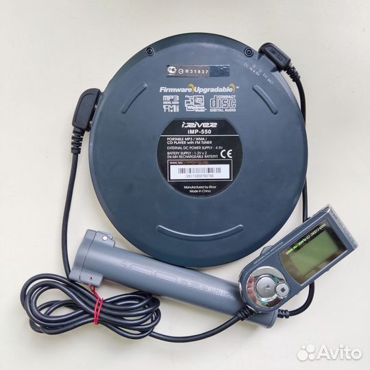 IRiver SlimX iMP-550, кассетный плеер Sony walkman