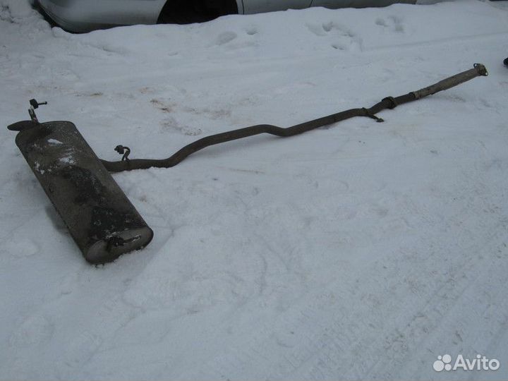 Глушитель Nissan Qashqai J10