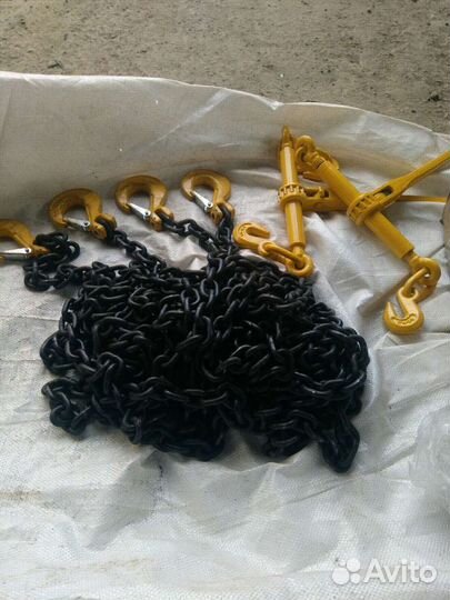 Цепь для стяжки грузов 10м./10мм