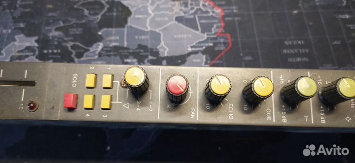 Tesla EJU 124, блок микшерной консоли