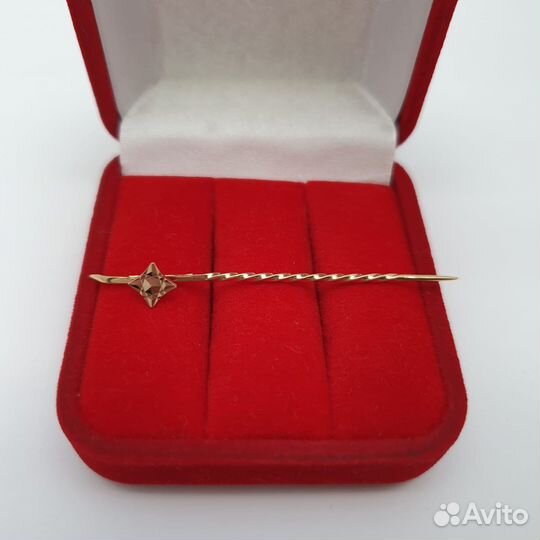 Е.Ц. Булавка для галстука, золото 585 (id 56360)