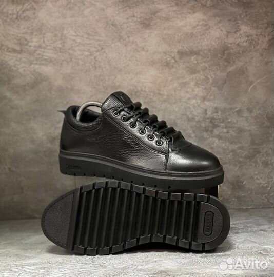 Кеды мужские Ecco натуральная кожа