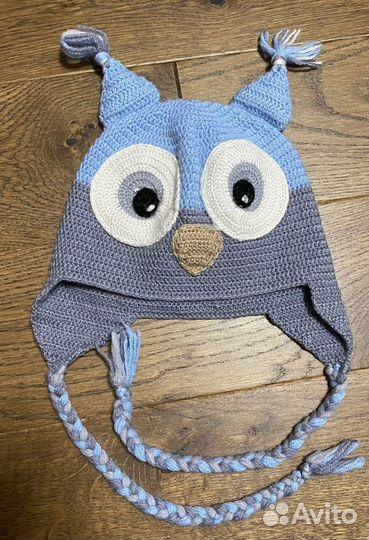 Детская шапочка ручной работы, размер 48