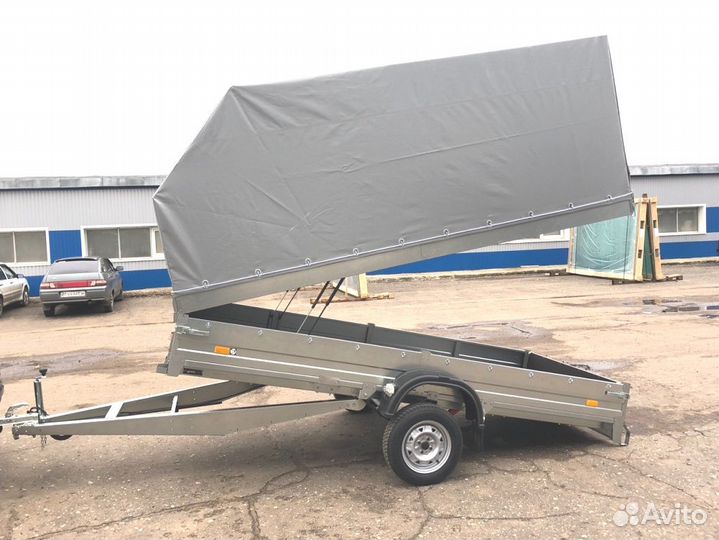 Прицеп легковой для снегохода сст 7132