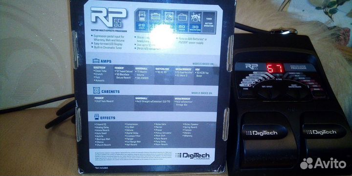 Гитарный процессор и педали