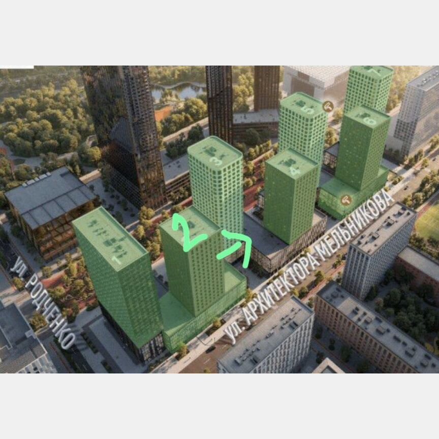 Квартира-студия, 21,1 м², 9/28 эт.