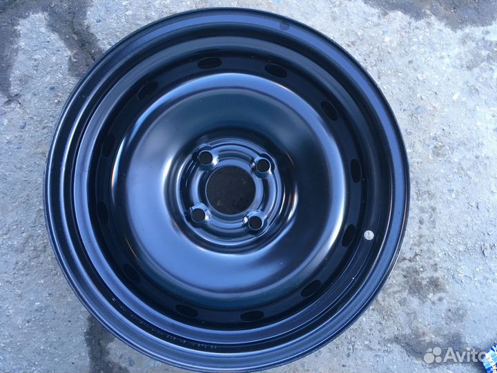 R15 4/100 ET40 цо 60,1 новые штампованные диски