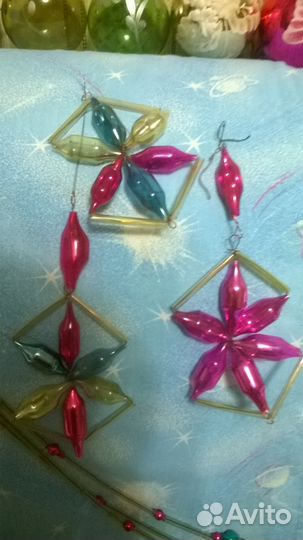 Елочные игрушки СССР 50-х г