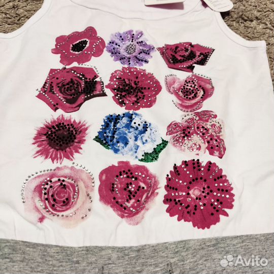 Летние вещи для девочки 122