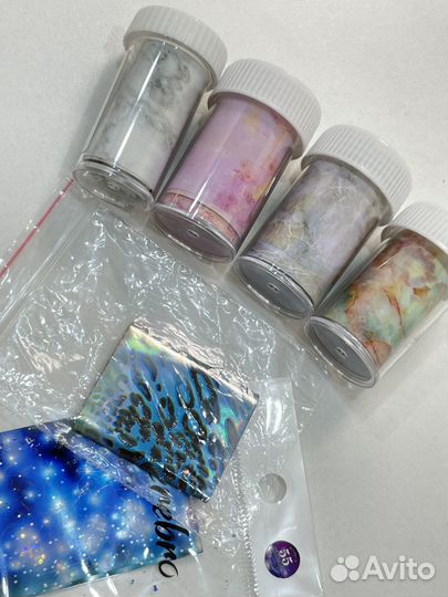 Пигмент / фольга для дизайна ногтей