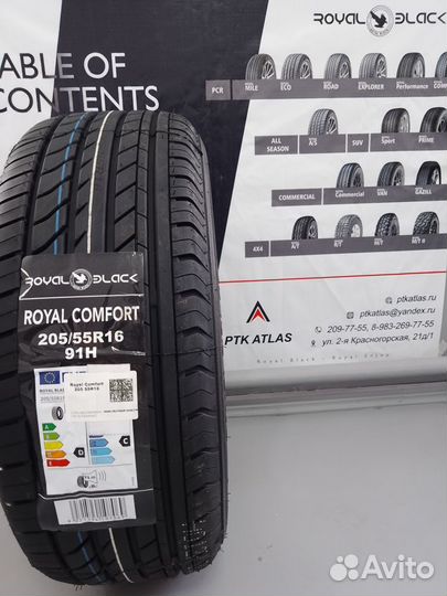 Royal Black Royal Mile 205/55 R16 91V