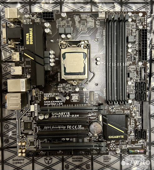 Комплект (материнская плата + процессор)