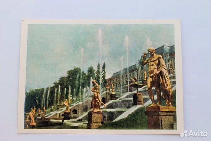 Ленинград Санкт-Петербург советские открытки 50-х