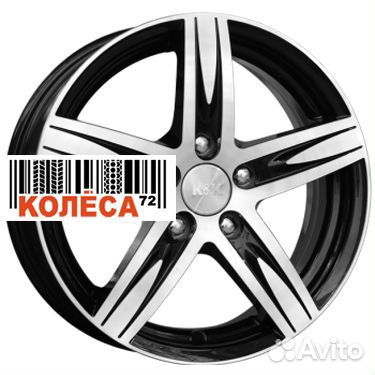 Кик Андорра 7.5x18 5x114,3 ET35 Dia67.1 алмаз черн