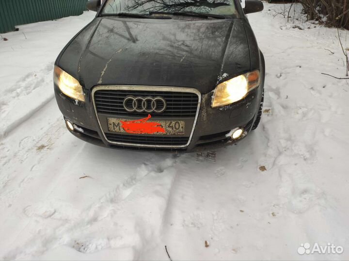 Передний бампер audi a4b7
