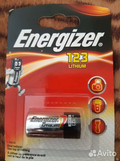 Батарейка 123 Lithium