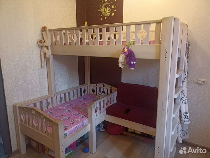 Двухъярусная кровать для детей бу