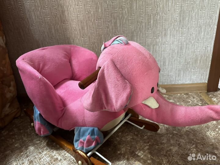 Слон каталка- качалка