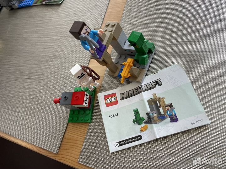 Lego minecraft наборы