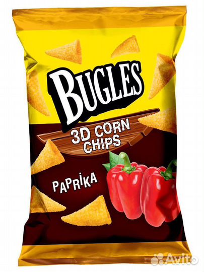Кукурзные чипсы bugles 100 г