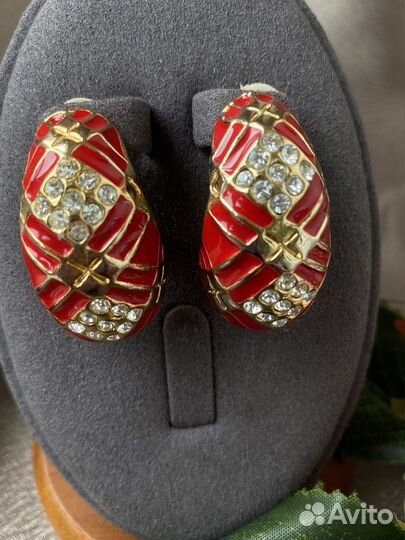 Клипсы винтаж