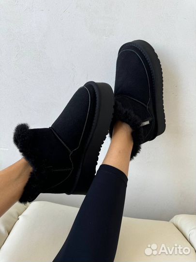 Ugg женские зимние черные