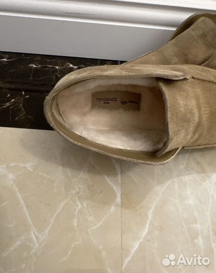 Лоферы tеndаnce paris 37 размер зимние