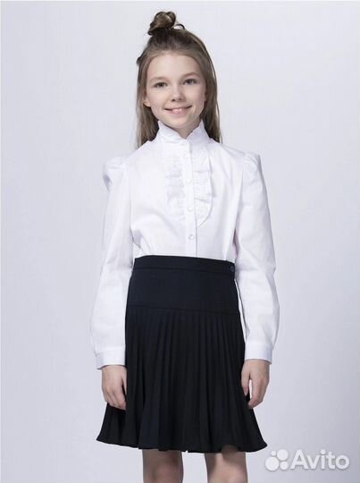 Блузки школьные р.140-146