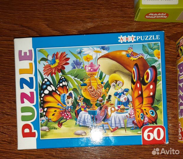 Пазлы 5+ много и домино